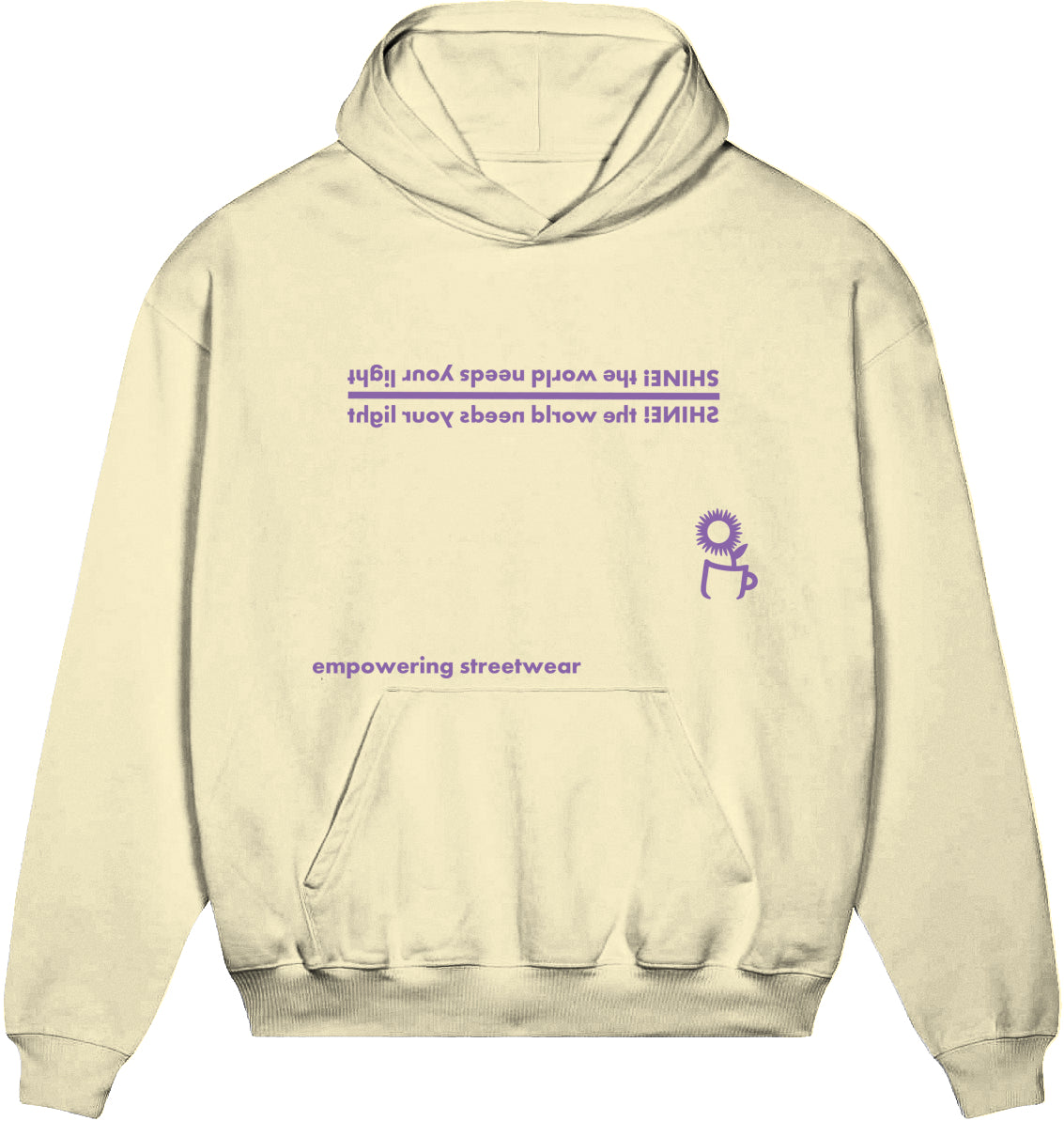 YELLOW HOODIE SHINE