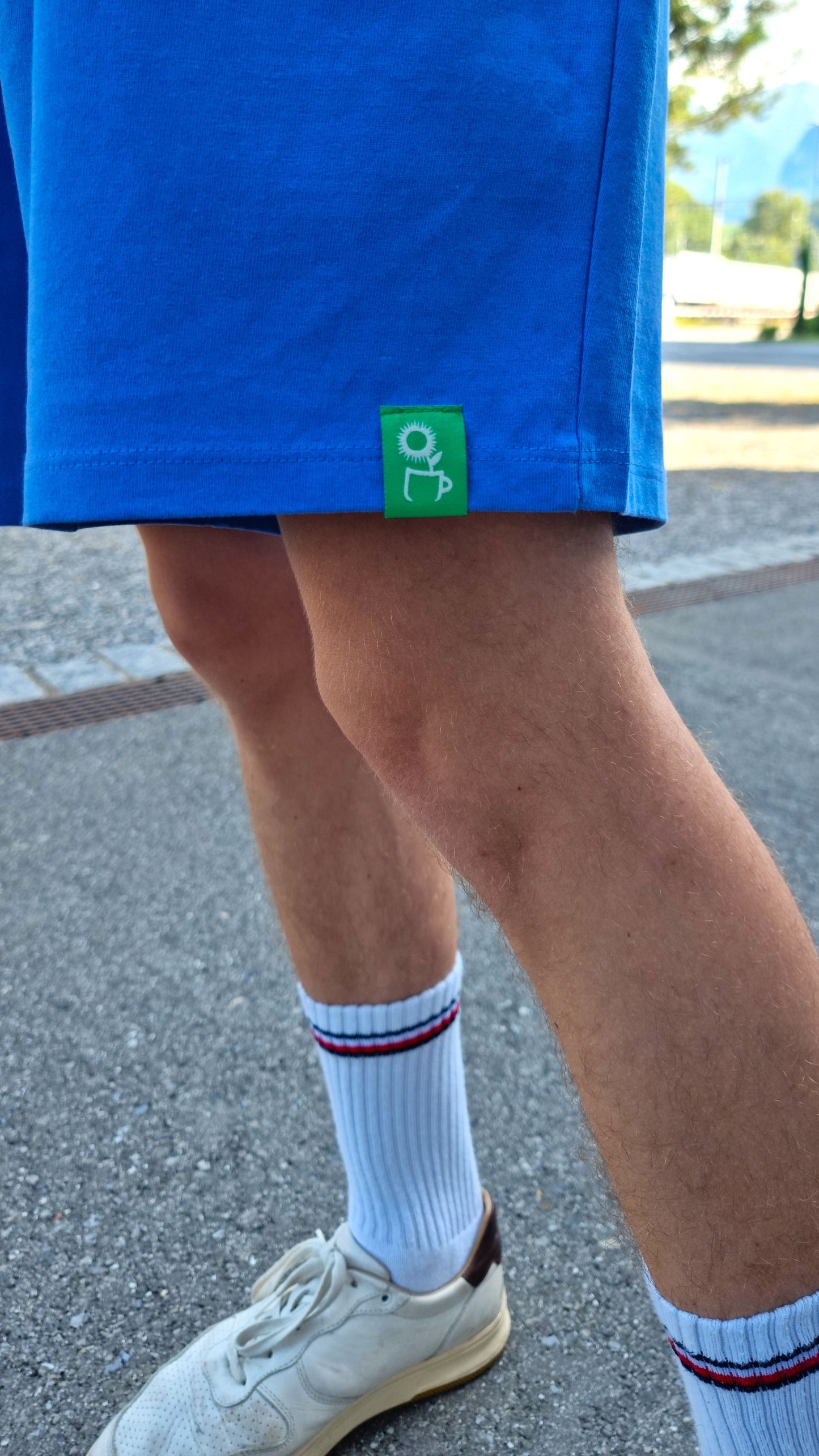 GREEN/BLUE SHORTS BE YOU