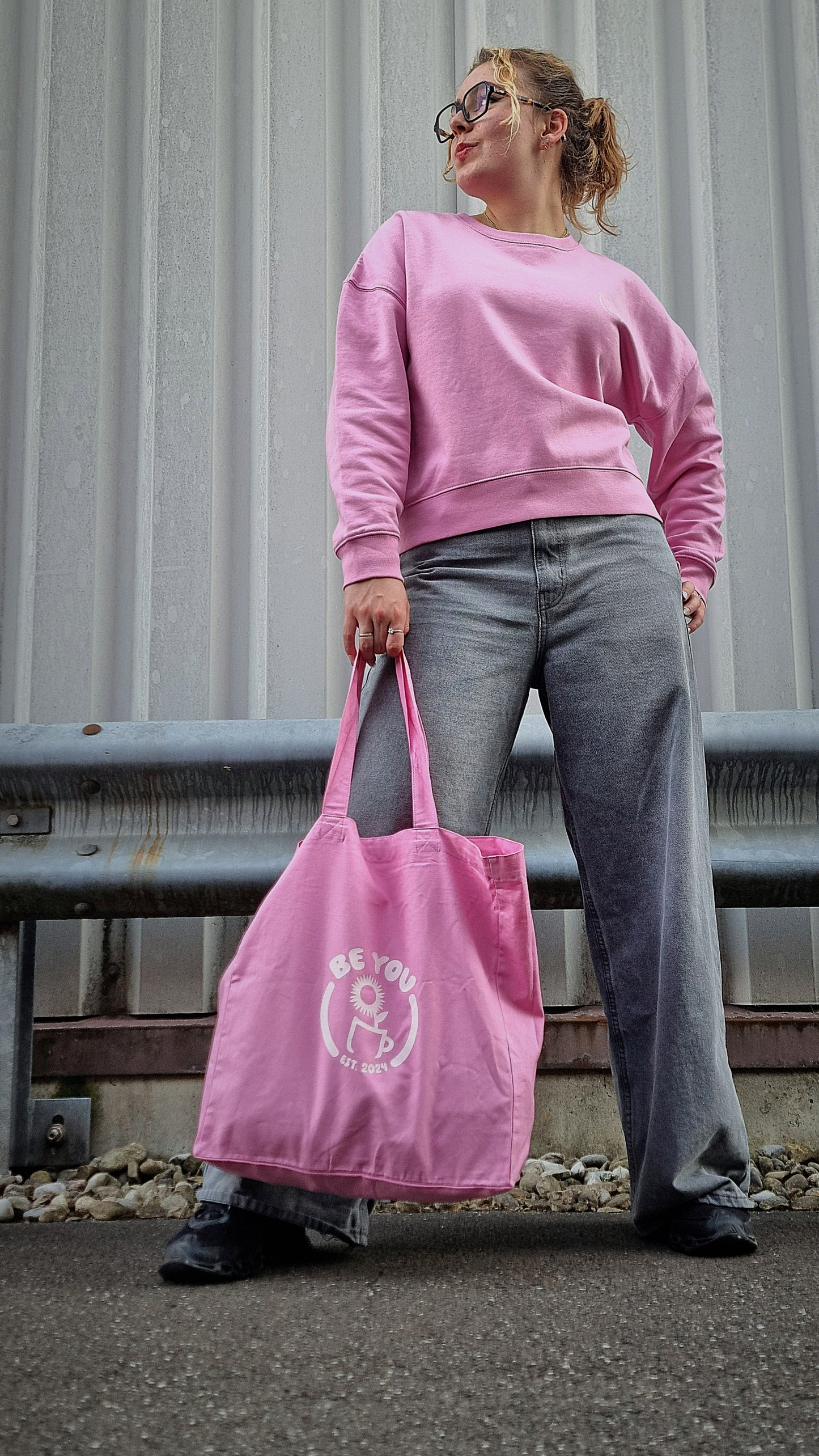 PINK BEYOU TOTEBAG