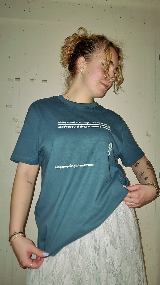 PETROL T-SHIRT DEPTH