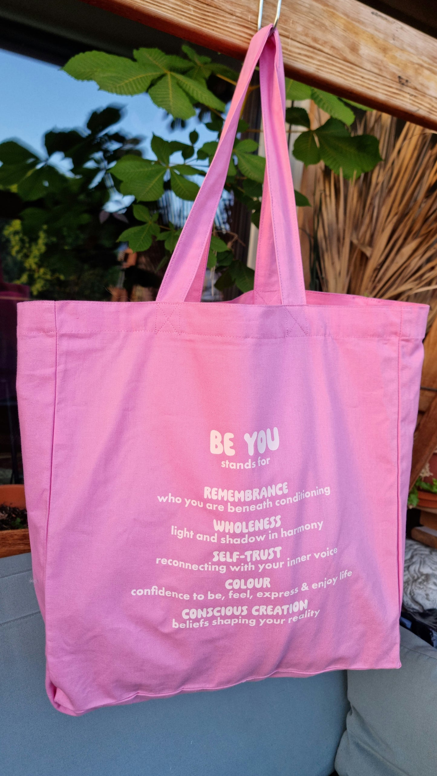 PINK BEYOU TOTEBAG