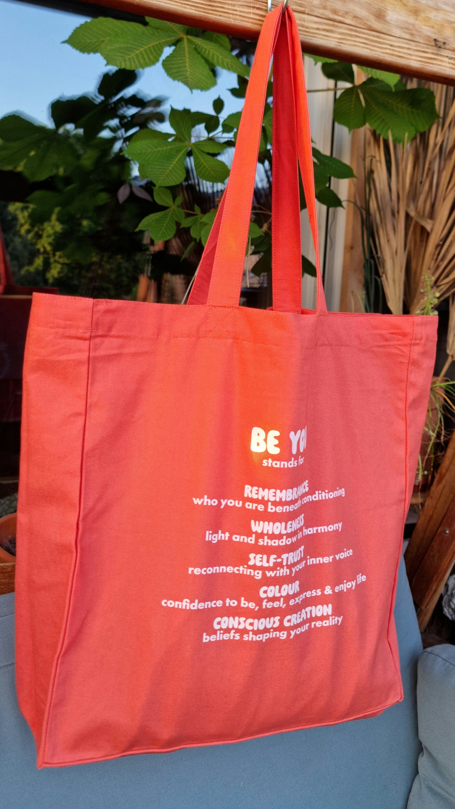 ORANGE BEYOU TOTEBAG