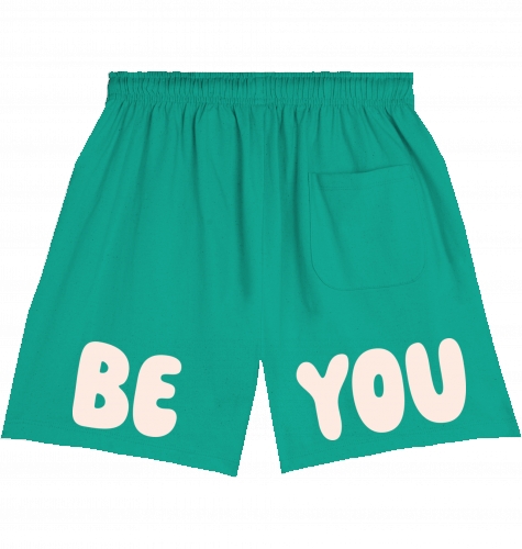 GREEN/BLUE SHORTS BE YOU