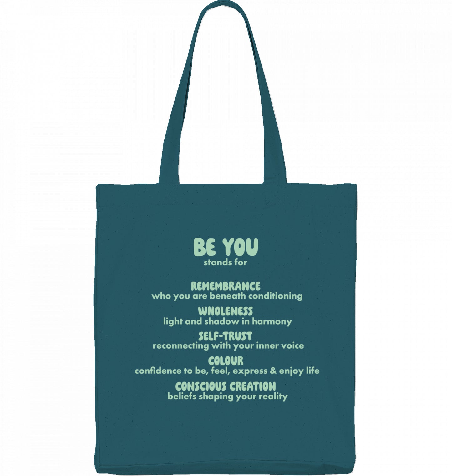 PETROL TOTEBAG TURQUOISE