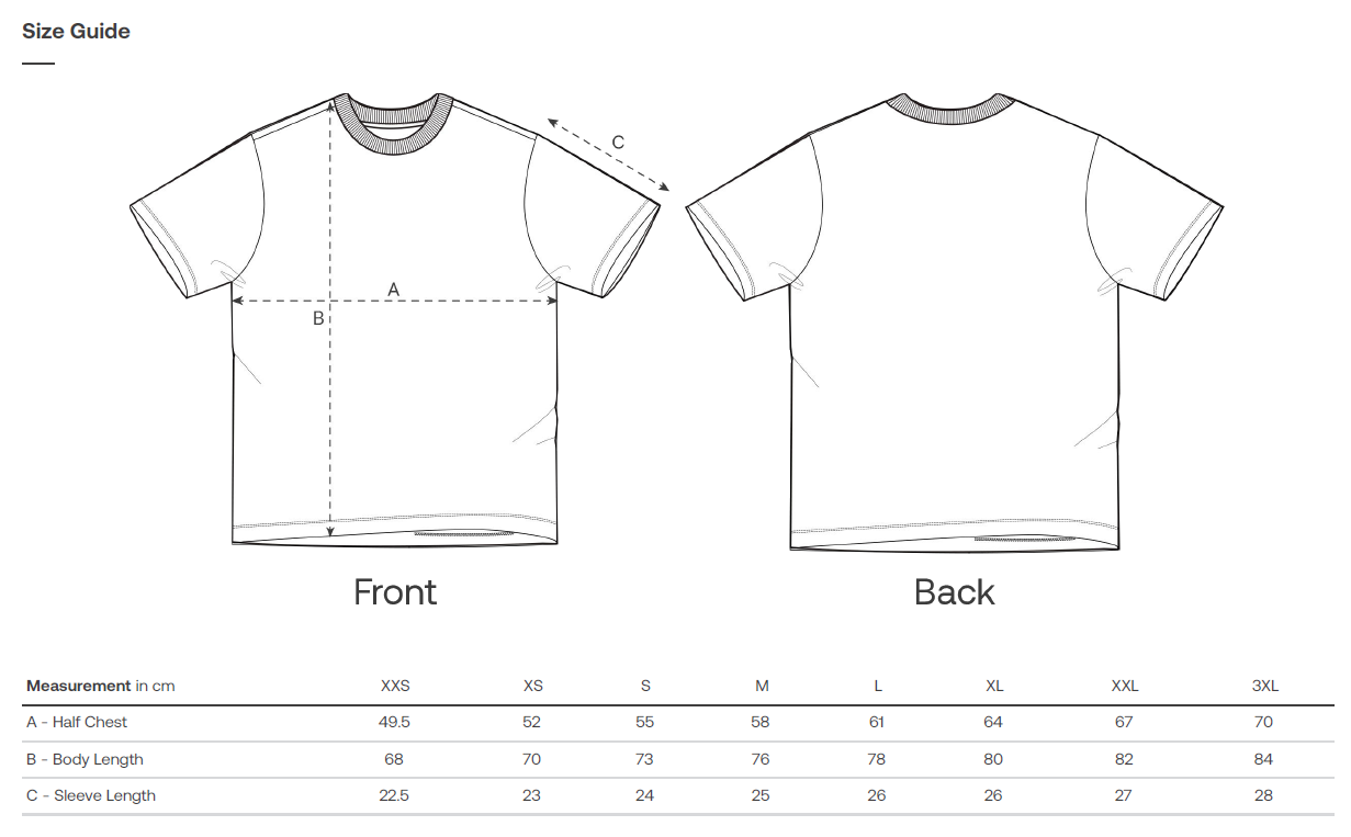 TURQUOISE T-SHIRT MANIFEST