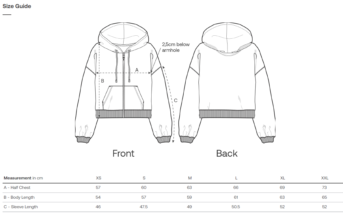 WHITE ZIPPER MANIFEST