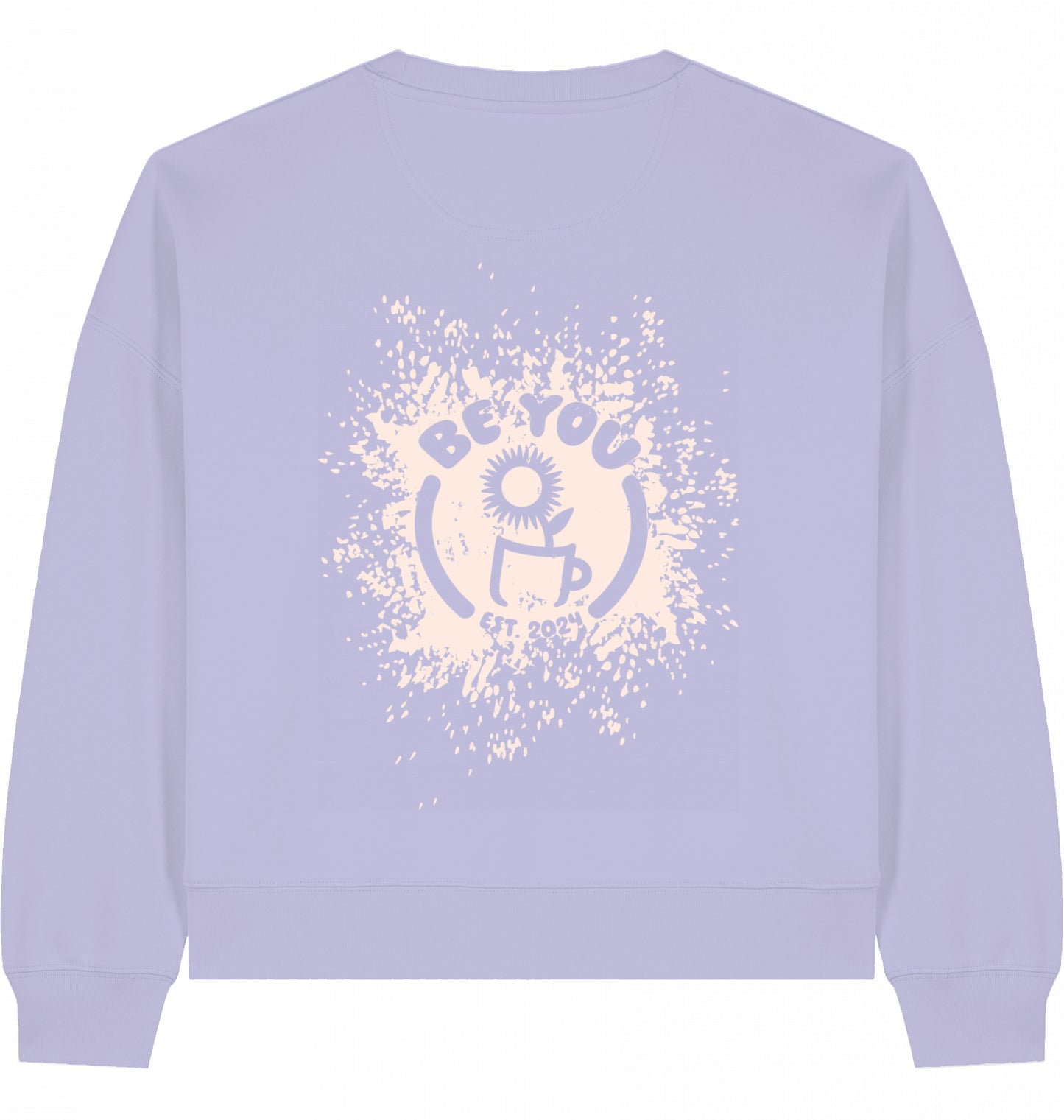 LILAC CREWNECK HAPPINESS