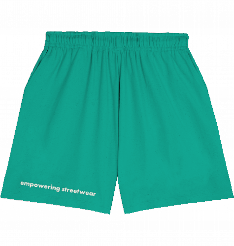 GREEN/BLUE SHORTS BE YOU