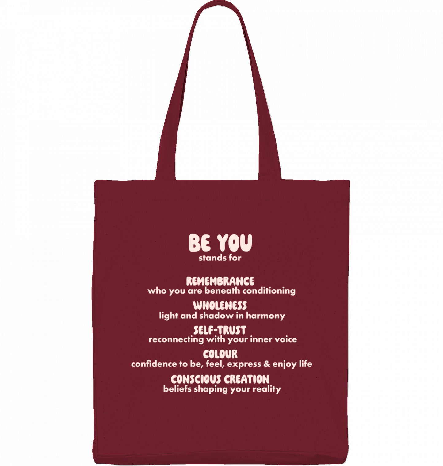 BURGUNDY BEYOU TOTEBAG